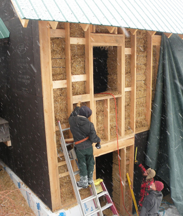 Straw-Bale Walls for Northern Climates - GreenBuildingAdvisor